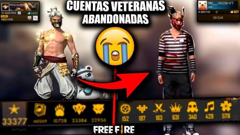 descubre los beneficios de tener una cuenta veterana en free fire
